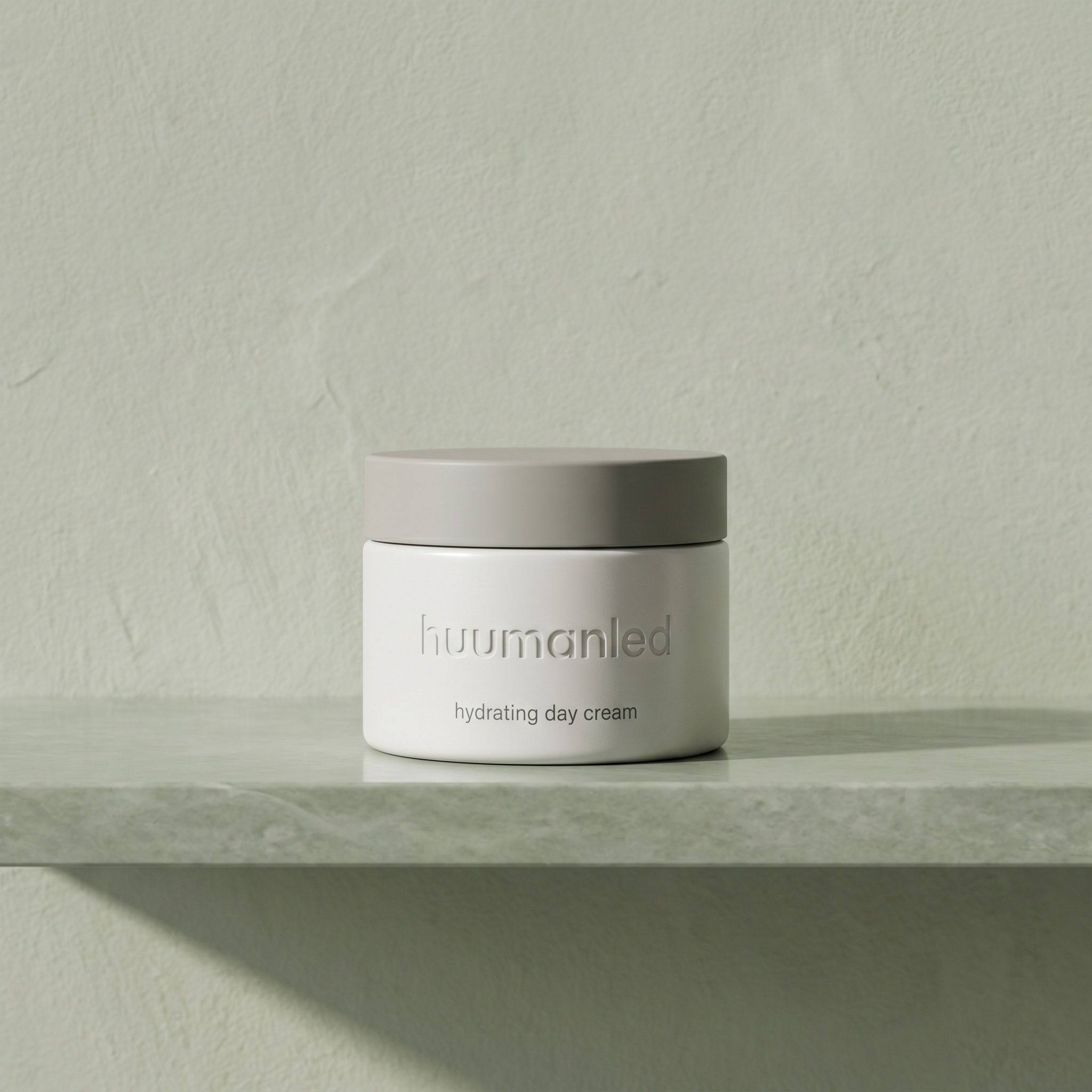 Day cream jar product photograph